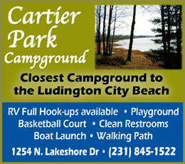 cartier campground ludington michigan