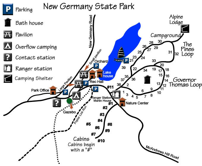 New Germany State Park Grantsville, MD Maryland State Parks