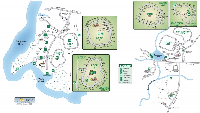 Tuckahoe State Park Trail Map Tuckahoe State Park - Queen Anne, Md - Maryland State Parks - Rvpoints.com