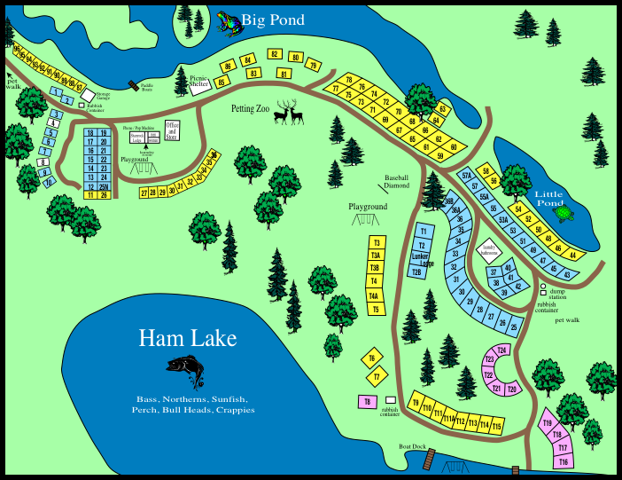 Ham Lake Campground Ham Lake, MN RV Parks