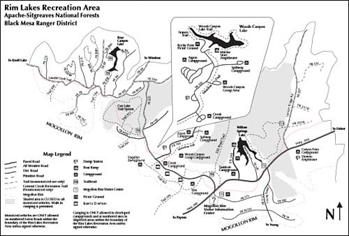 Bear Canyon Lake - Payson, AZ - Free Camping - RVPoints.com