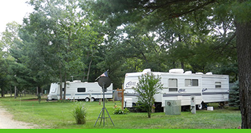 Woods & Water RV Park - White Cloud, MI - RV Parks - RVPoints.com