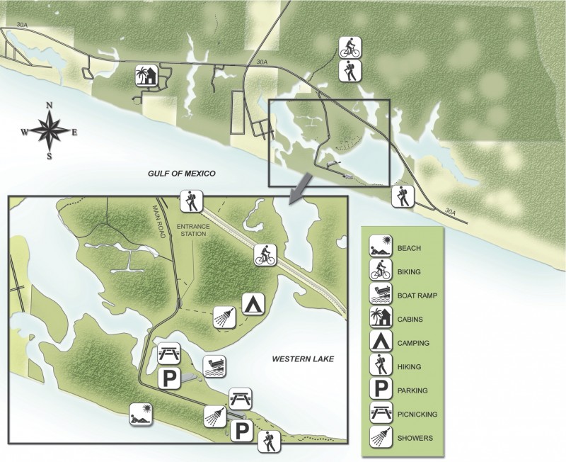 Grayton Beach State Park Santa - GraytonbeachSPmap 100 1389215317