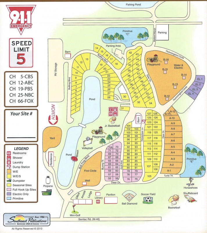 Ber-wa-ga-na Campground - Vassar, MI - RV Parks - RVPoints.com