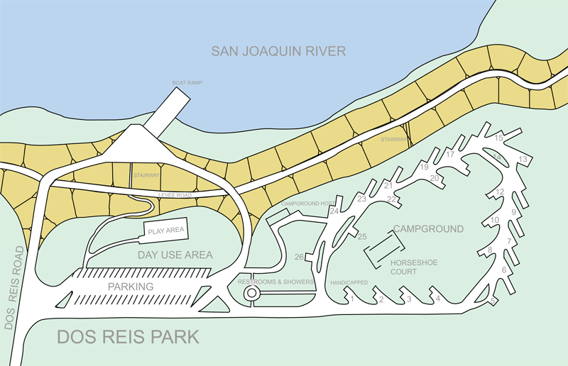 Dos Reis Regional Park - Lathrop, CA - County / City Parks