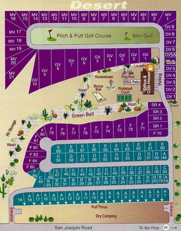 Justin's Diamond J RV Park Tucson, AZ RV Parks