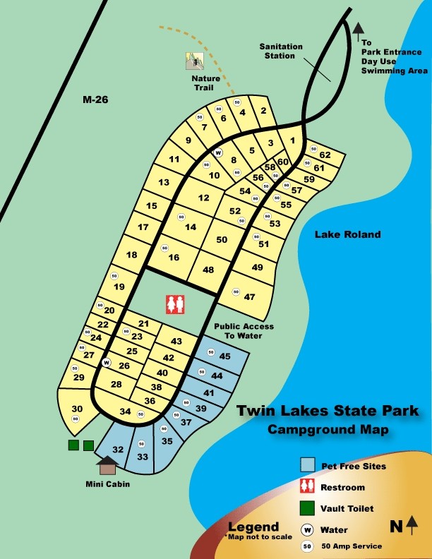 Twin Lakes State Park - Green Bay, VA - Virginia State Parks - RVPoints.com