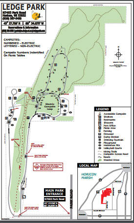 Ledges Park - Horicon, WI - County / City Parks - RVPoints.com