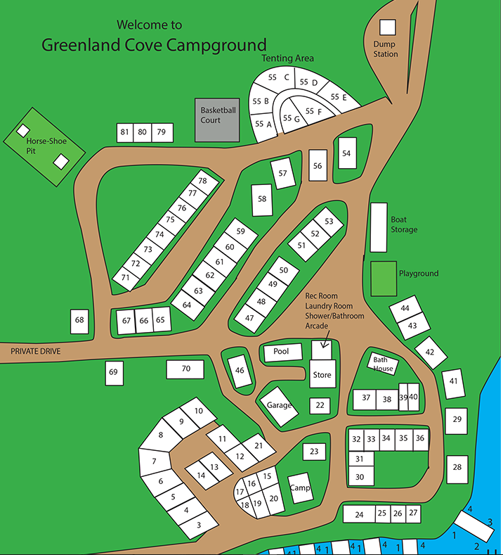 Greenland Cove Campground Danforth, ME RV Parks