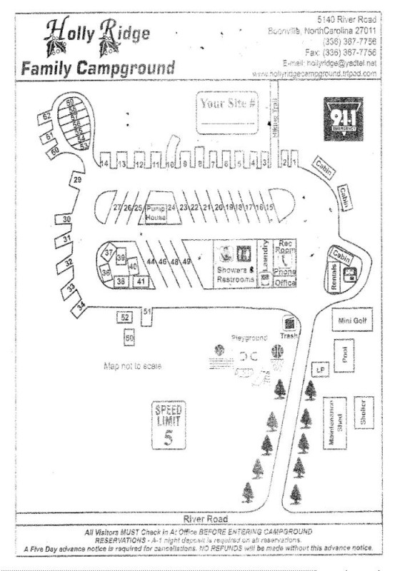 Holly Ridge Family Campground - Boonville, NC - RV Parks - RVPoints.com