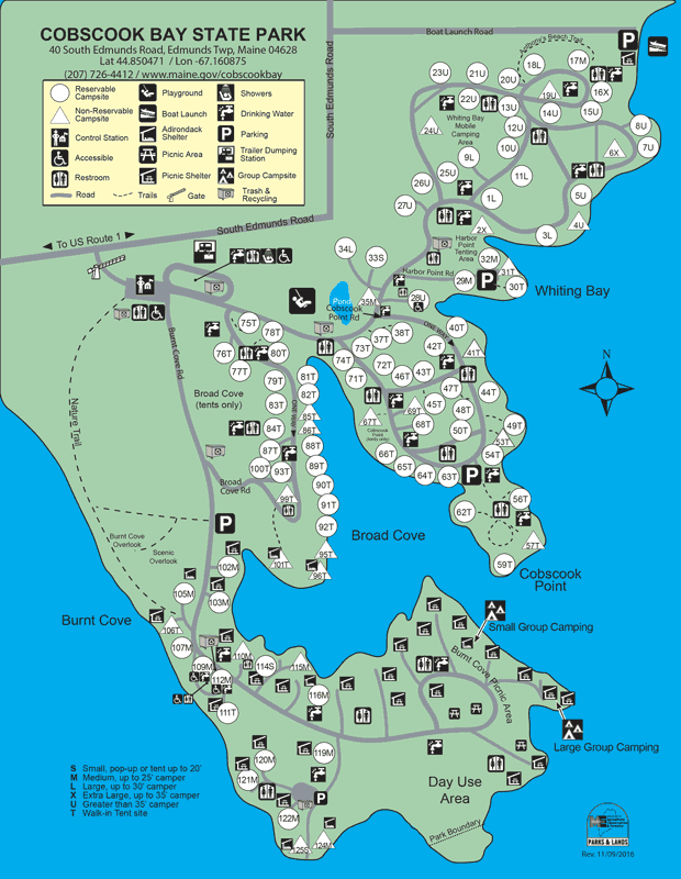 Cobscook Bay State Park - Edmunds Twp, ME - Maine State Parks ...