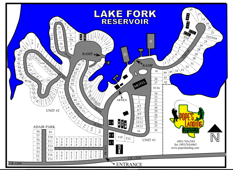 Pope's Landing Marina - Alba, TX - RV Parks - RVPoints.com