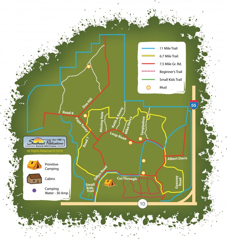 Tower Trax ATV Park - Fluker, LA - RV Parks - RVPoints.com