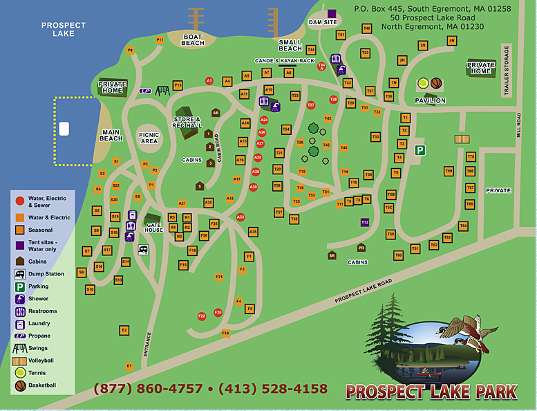 Prospect Lake Park - North Egremont, Ma - Rv Parks - Rvpoints.com