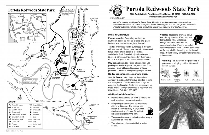 Portola Redwoods State Park - La Honda, CA - California State Parks