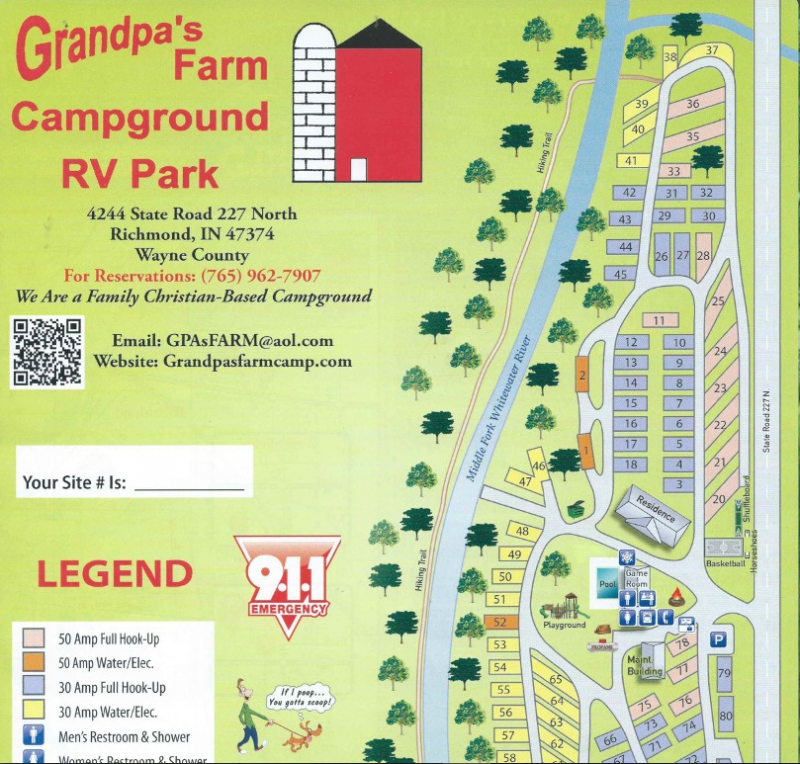 Grandpas Farm Campground - Richmond, IN - RV Parks - RVPoints.com