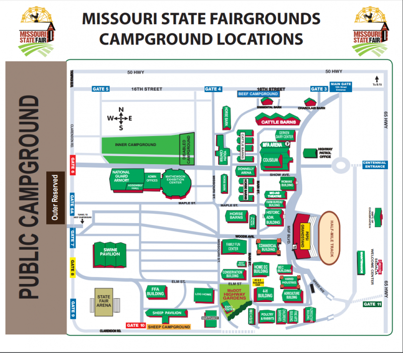 Missouri State Fairgrounds - Sedalia, MO - County / City Parks ...