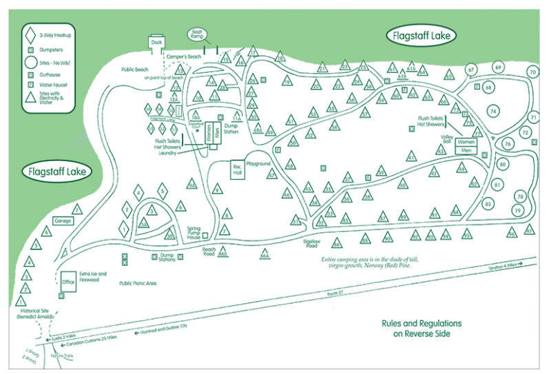 Cathedral Pines Camping Area - Eustis, ME - RV Parks - RVPoints.com