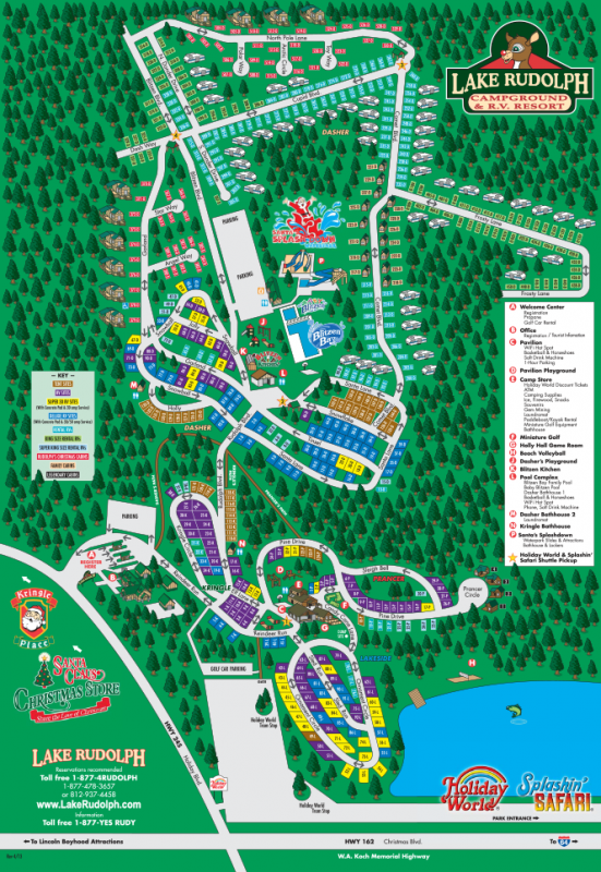 Lake Rudolph Campground & RV Resort - Santa Claus, IN - Sun Resorts