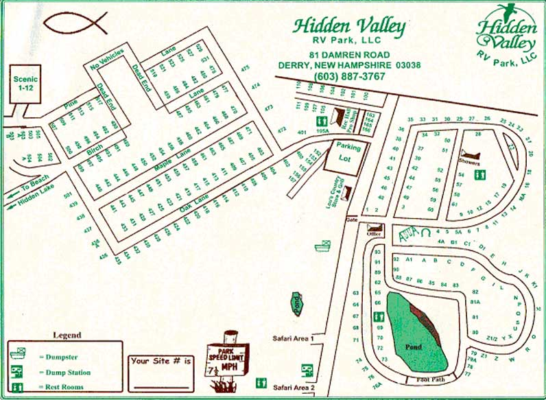 Hidden Valley R.V. & Golf Park - Derry, NH - RV Parks