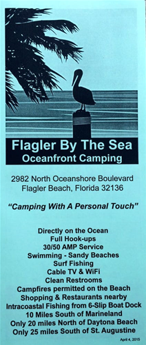 Flagler By The Sea Campground - Flagler Beach, FL - RV Parks