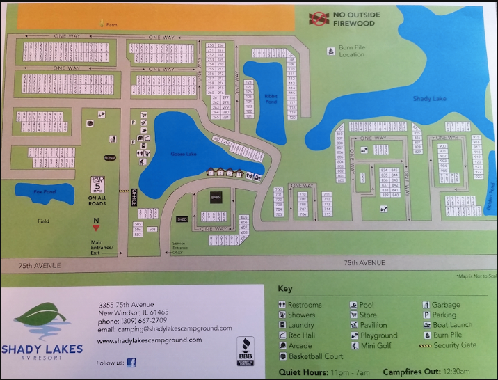 Shady Lakes RV Resort - Findlay, OH - RV Parks - RVPoints.com