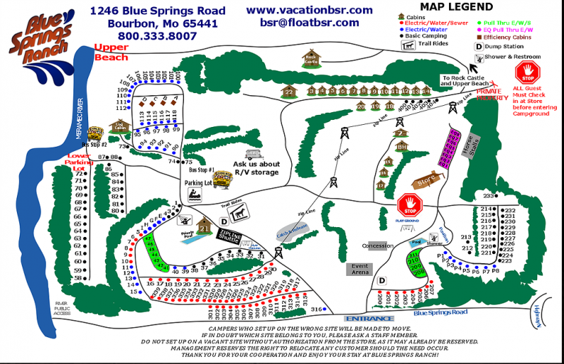 Blue Springs Ranch - Bourbon, MO - RV Parks - RVPoints.com