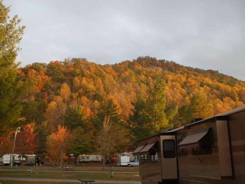 Map Of Happy Holiday Campground Cherokee Nc