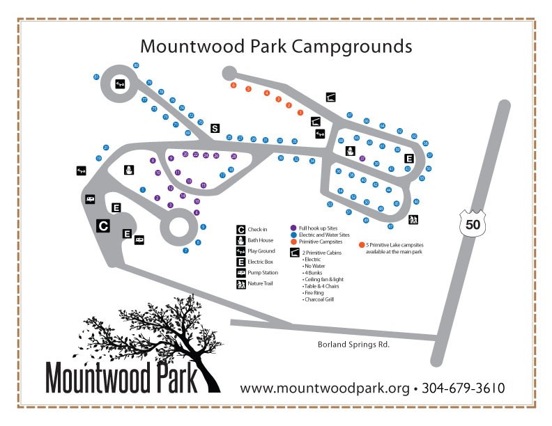 Mountwood Park Waverly, WV County / City Parks