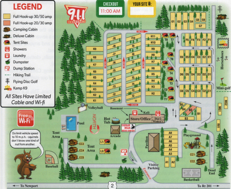 SkowheganCANAAN KOA Campground Canaan, ME RV Parks
