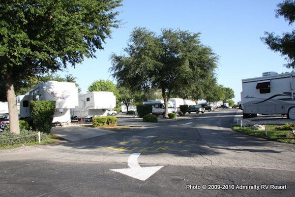 Admiralty RV Resort - San Antonio, TX - RV Parks