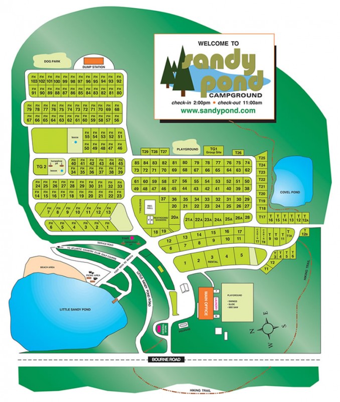 Sandy Pond Campground Plymouth, MA RV Parks