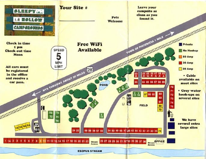 Sleepy Hollow Campgrounds Phoenicia, NY RV Parks