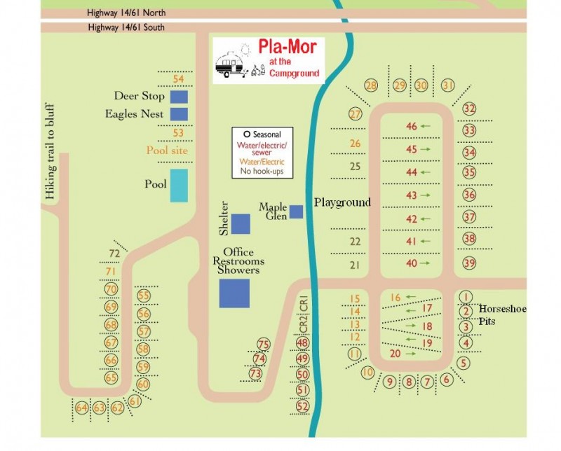 PlaMor Campground & Marina Winona, MN RV Parks