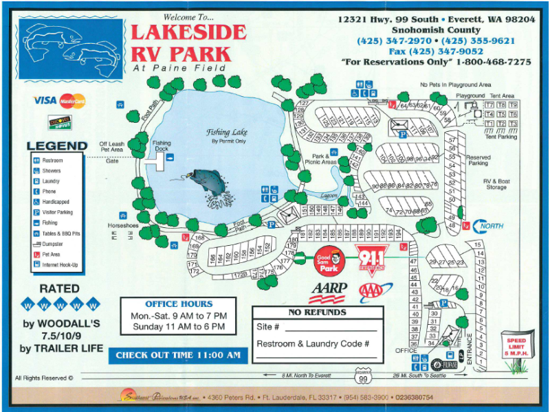 Lakeside RV Park - Everett, WA - RV Parks