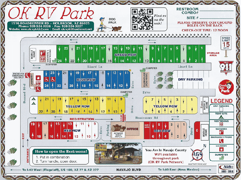OK RV Park Holbrook, AZ RV Parks