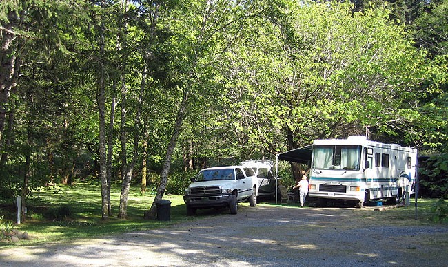 Secret Camp R V & Tent Park - Gold Beach, OR - RV Parks - RVPoints.com