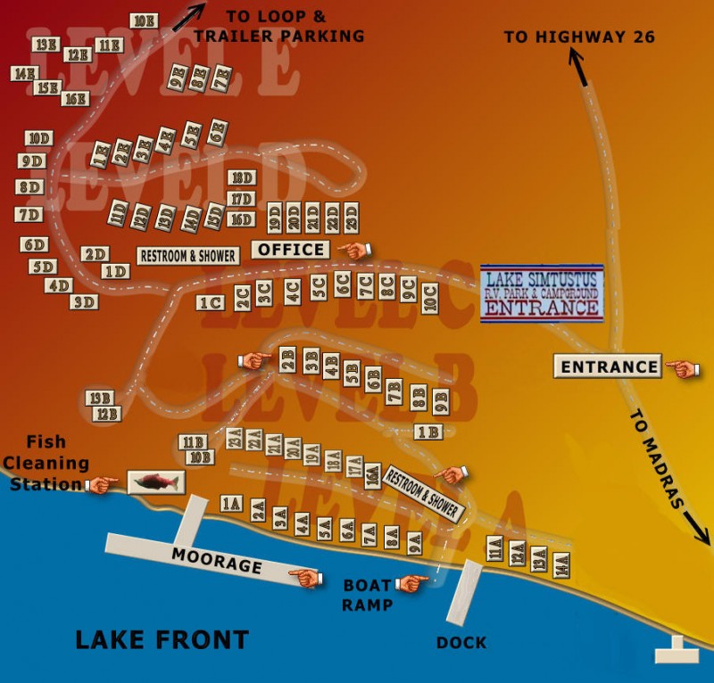 Lake Simtustus RV Park Madras, OR RV Parks