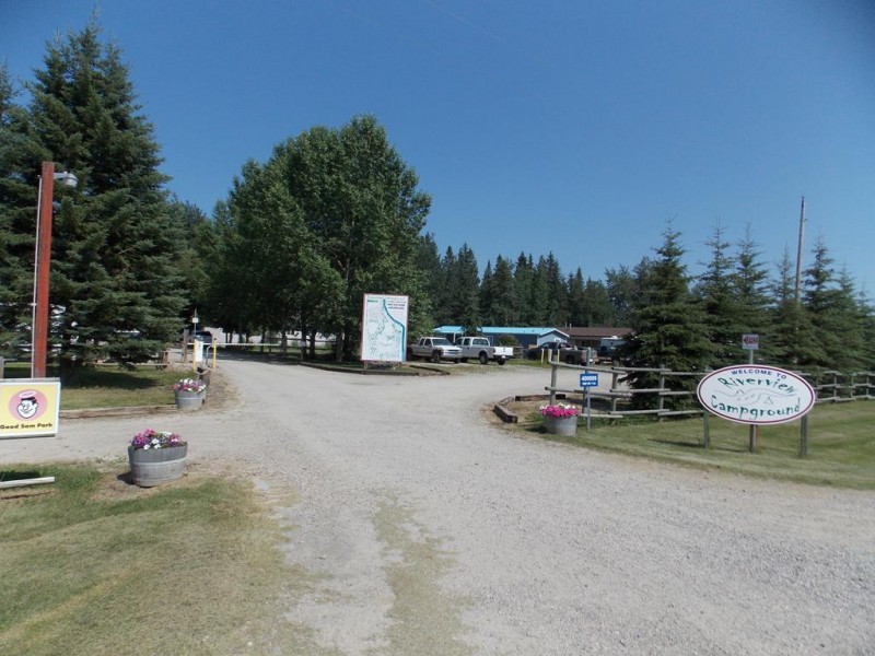 Riverview Campground Rocky Mountain House, Ab