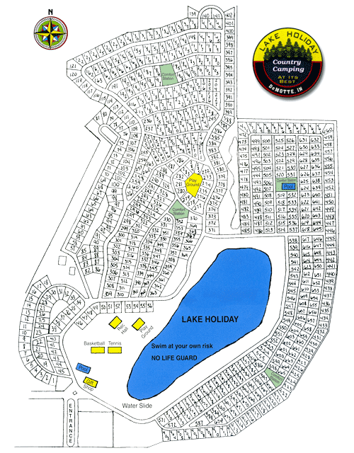 Lake Holiday Camping Resort DeMotte, IN RV Parks