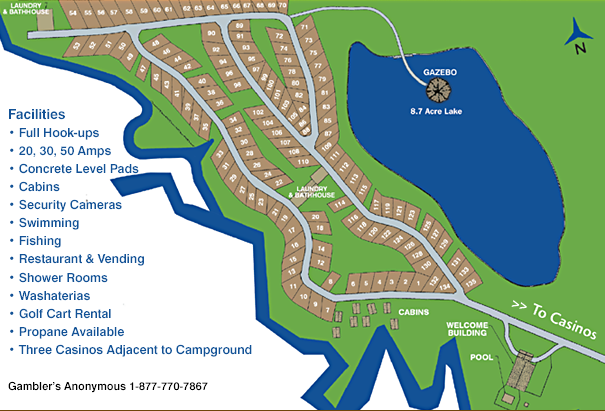 Natalbany Creek Campground and RV Park - Amite, LA - RV Parks