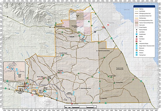 Ocotillo Wells State Vehicular Recreation Area - Borrego Springs, CA - RV Parks