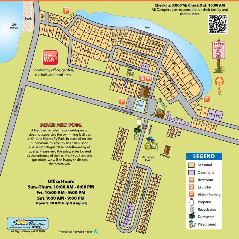 Ontario Shores RV Park Pulaski, NY RV Parks