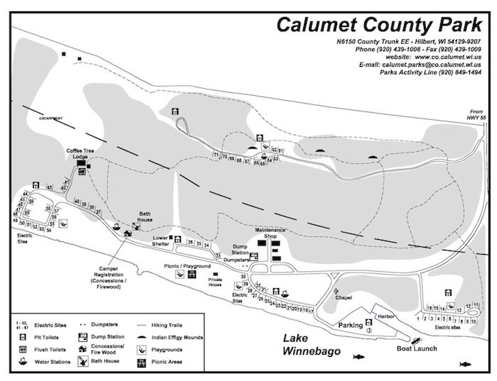Calumet County Park - Hilbert, WI - County / City Parks