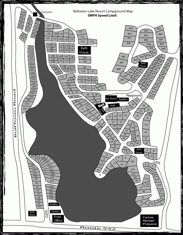 Belhaven Lake RV Resort Greenbank, NJ RV Parks