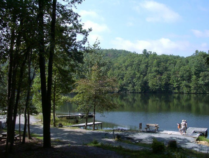 Cascade Lake Recreation Area & Campground - Pisgah Forest, NC - RV ...