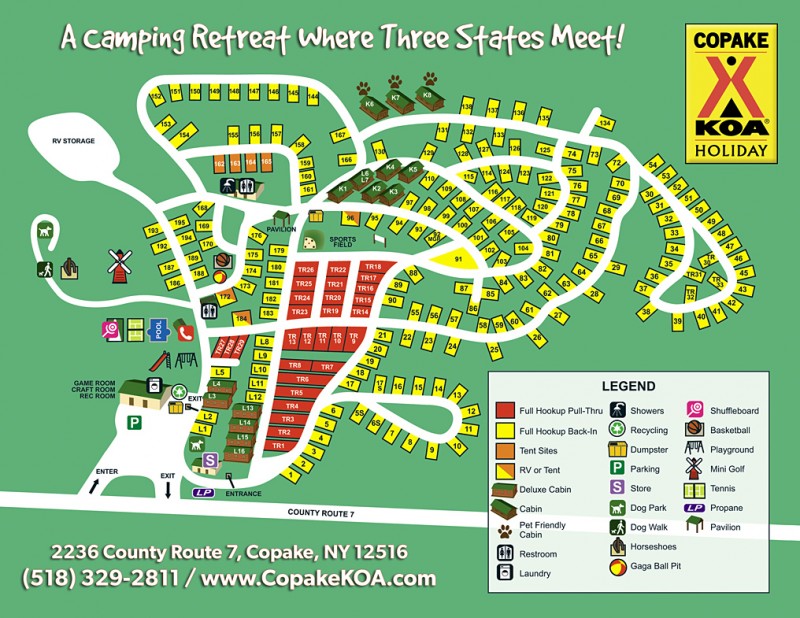 Copake Camping Resort - Copake, NY - RV Parks
