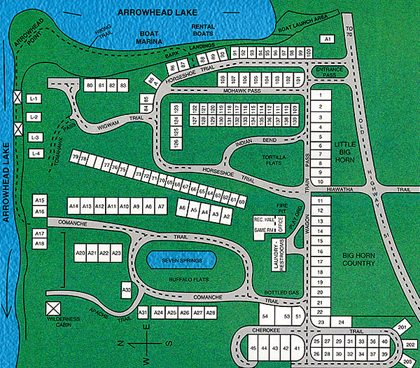 Hiawatha Trailer Resort - Woodruff, WI - RV Parks - RVPoints.com