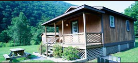 Smoke Hole Caverns Log Cabin Resort Cabins Wv Rv Parks