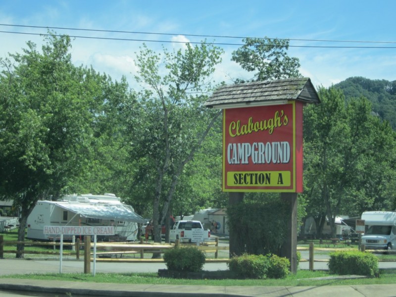 Claboughs Campground Pigeon TN RV Parks